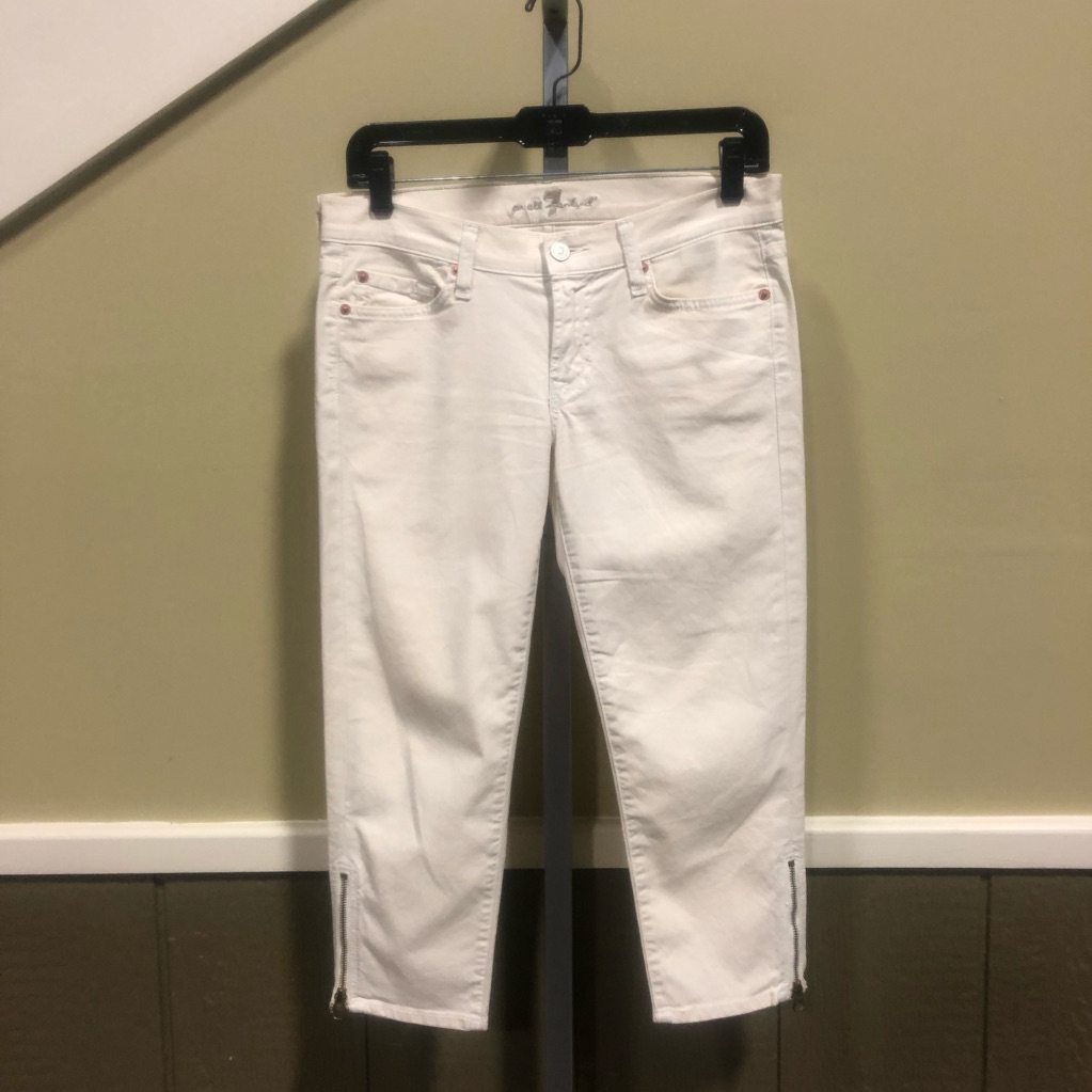 7 For All Mankind Cropped Pants